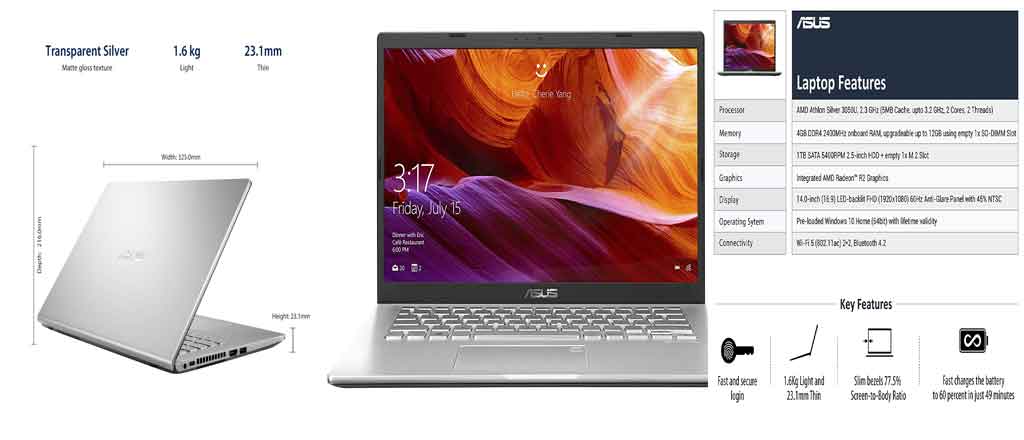 Best Laptop ASUS VivoBook 14